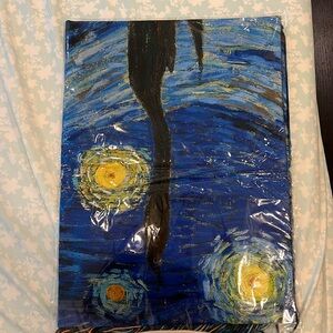 Women scarf - Van gogh the starry night - New without tag